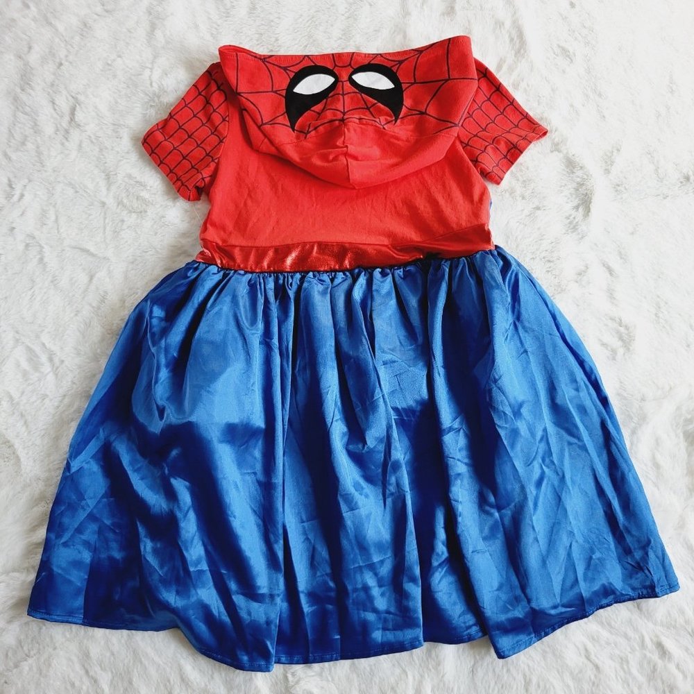 Girls' Marvel Spider-Man Cosplay Dress, 3KIDU-AE - Picture 3 of 4